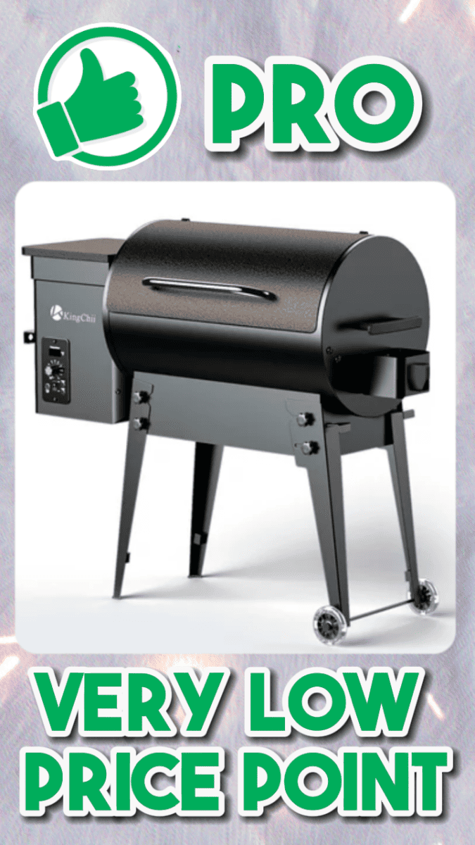 Pros & Cons KingChii Portable Pellet Grill